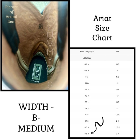 Ariat Youth Leather Boots🎉HP🎉 - Picture 4 of 4